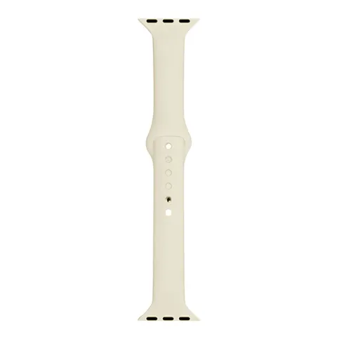 MALLA RELOJ MODS-752 SILICONA LISA 38 - ST - NATURAL