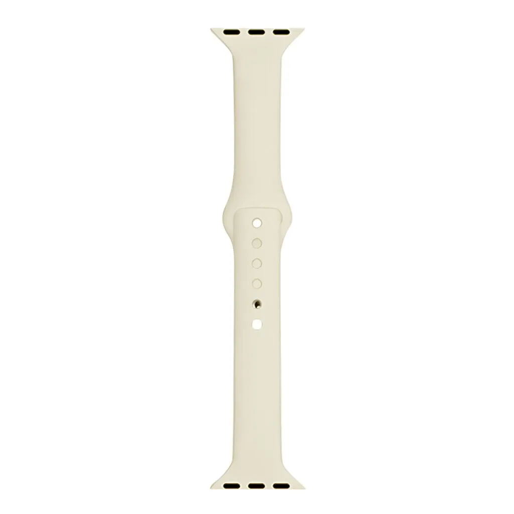MALLA RELOJ MODS-752 SILICONA LISA 38 - ST - NATURAL