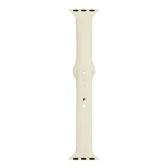 MALLA RELOJ MODS-752 SILICONA LISA 38 - ST - NATURAL