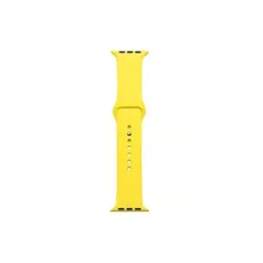 MALLA RELOJ MODS-753 SILICONA LISA 42 - ST - AMARILLO