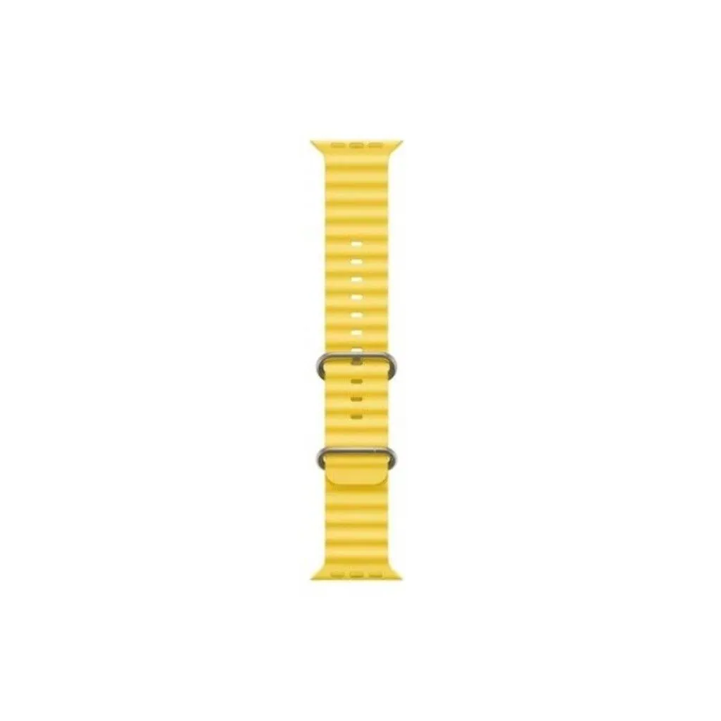 MALLA RELOJ MODS-754 SILICONA CORRUGADA 38 - ST - AMARILLO