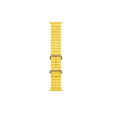 MALLA RELOJ MODS-755 SILICONA CORRUGADA 42 - ST - AMARILLO