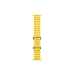 MALLA RELOJ MODS-755 SILICONA CORRUGADA 42 - ST - AMARILLO