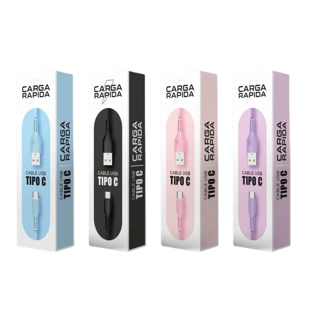 CABLE USB TIPO C MODS-950 - STOCK - CELESTE