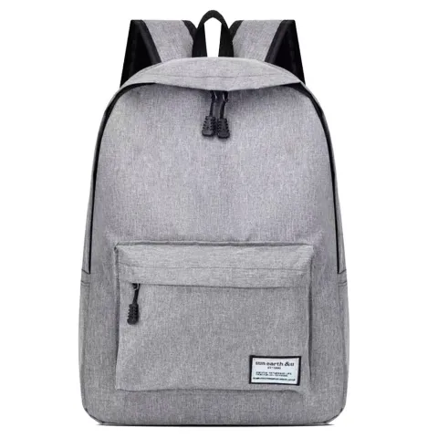 MOCHILA LISA ECONÓMICA MODS-1107 - ST - GRIS