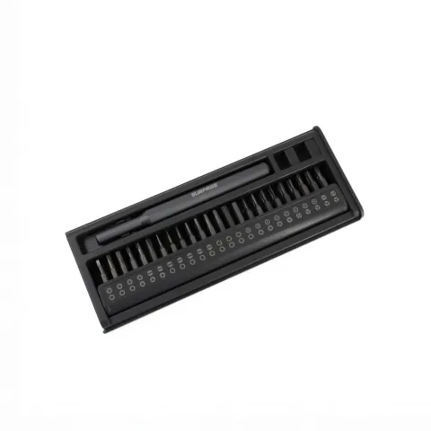 JUEGO DE DESTORNILLADORES DE PRECISION 50 EN 1 CRV ACERO (GRIS FOSFATO) J2008-4