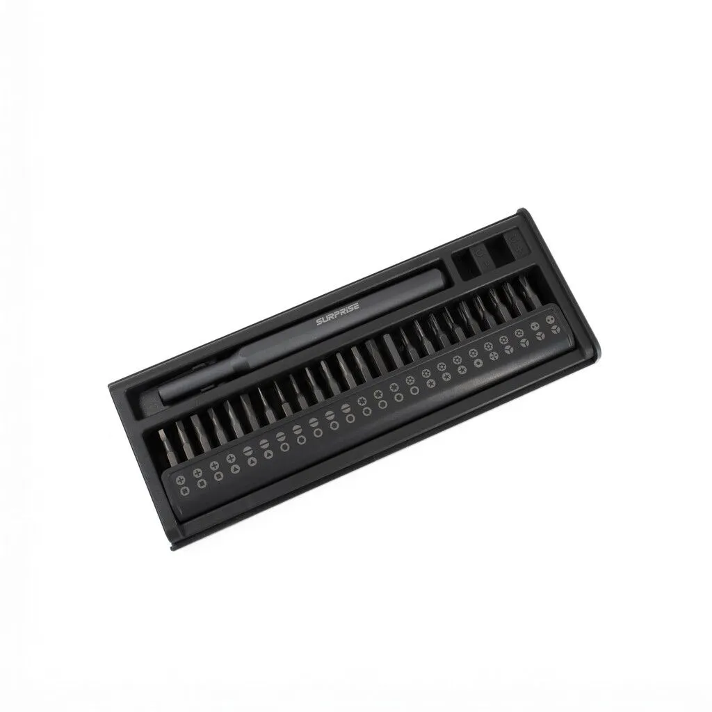 JUEGO DE DESTORNILLADORES DE PRECISION 50 EN 1 CRV ACERO (GRIS FOSFATO) J2008-4