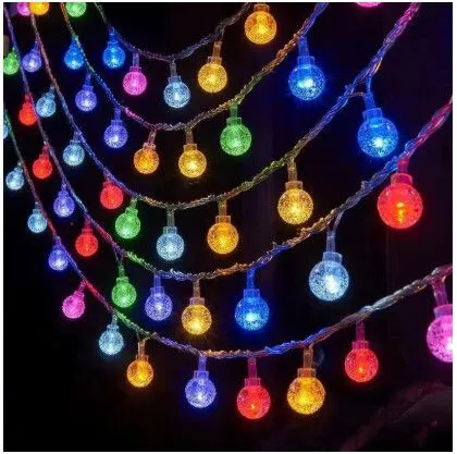 GUIRNALDA NAVIDEÑA BURBUJAS 6M/40 LUCES/USB MODV-0018 - VARIOS - COLORES