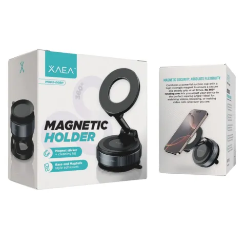 HOLDER MAGNETICO 360° MODX-00BH - XAEA - BLANCO