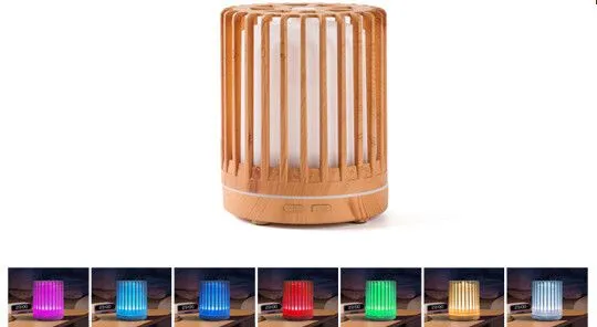 HUMIDIFICADOR C/REJILLAS RGB MODV-005Z - VARIOS - MADERA