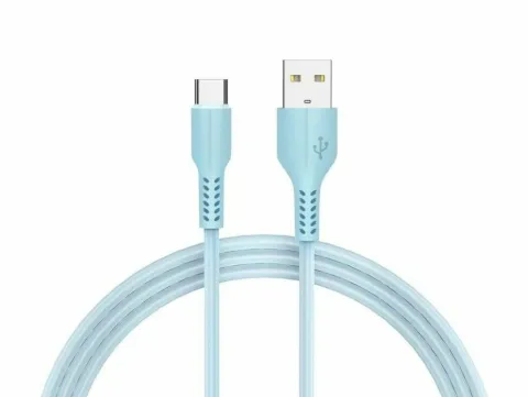 CABLE USB TIPO C MODV-00CF - VARIOS - CELESTE