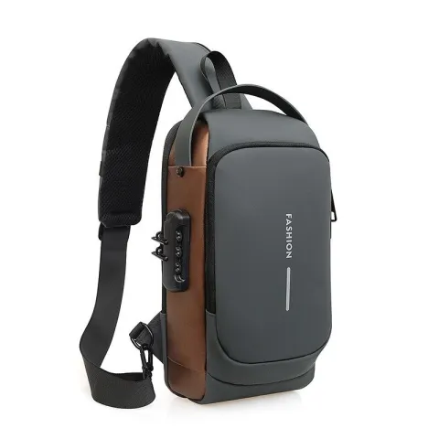 MORRAL IMPERMEABLE MOTO MODV-0088 - VARIOS - GRIS