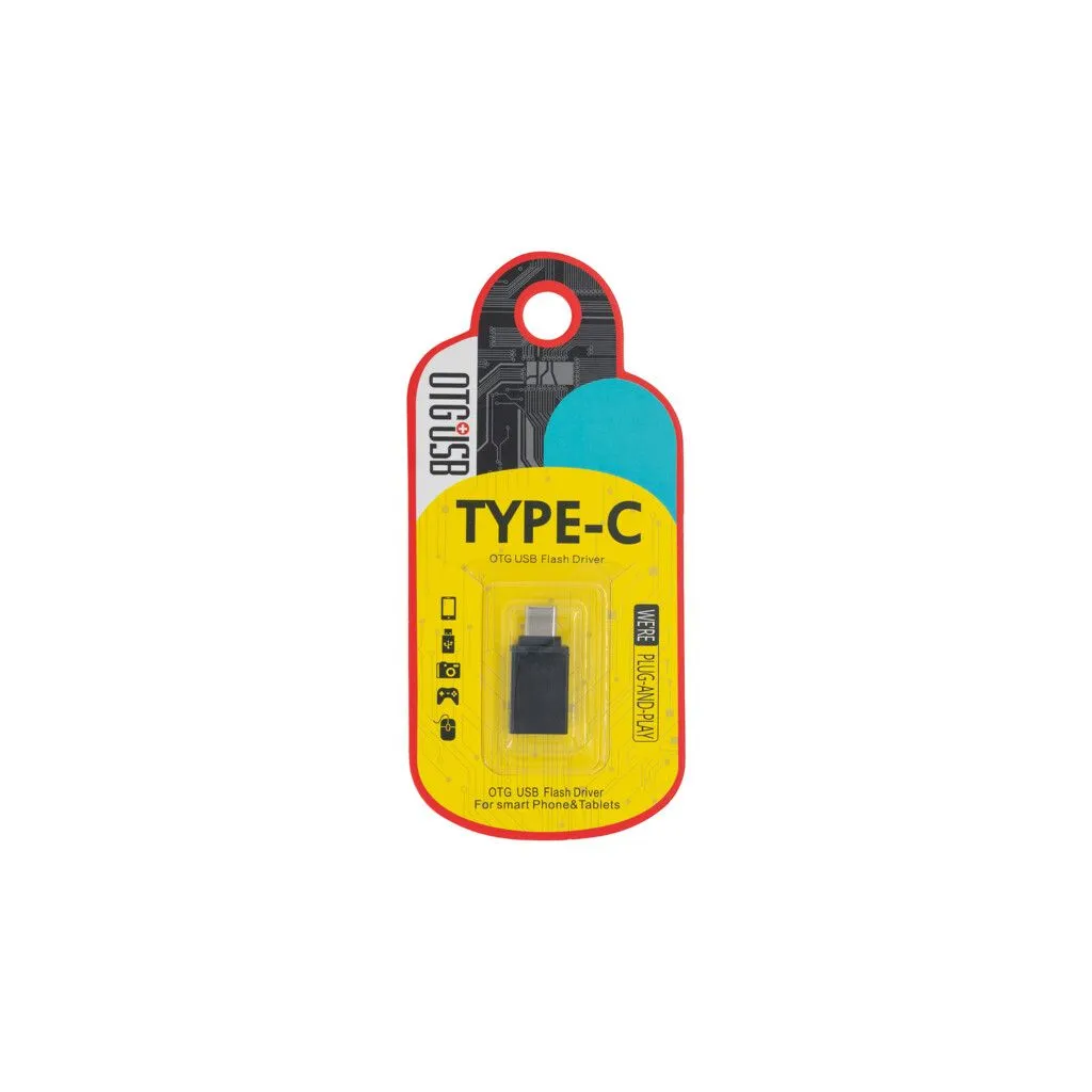ADAPTADOR OTG C A USB 3.0 MODV-00FH - VARIOS - NEGRO