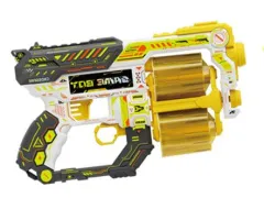 PISTOLA LANZA DARDOS DOBLE TAMBOR MODZ-00HB - ZUMO