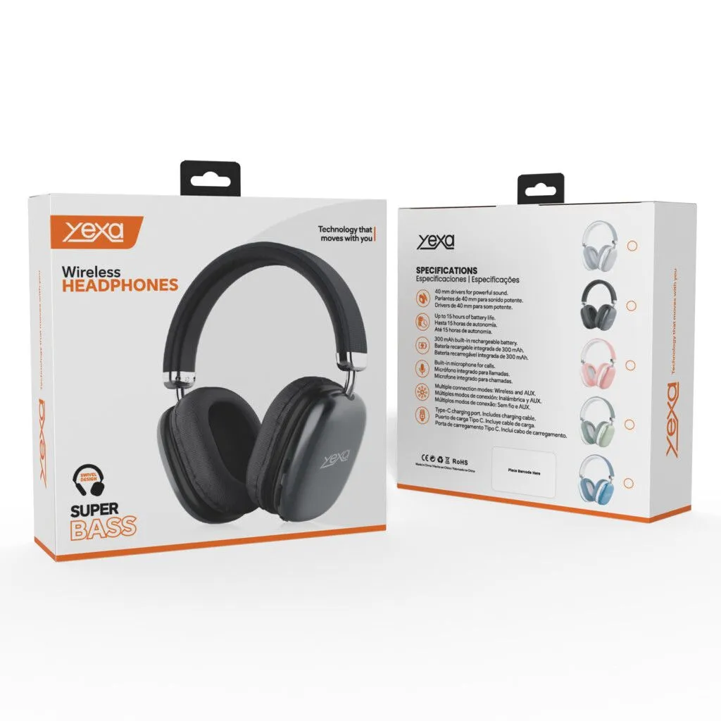 AURICULARES BT MODY-00HG - YEXA - ROSA
