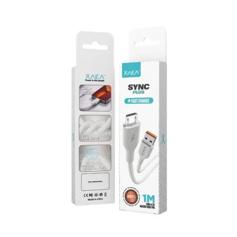 CABLE SYNC C PLUS TIPO USB-V8 MODX-00JD - XAEA - BLANCO