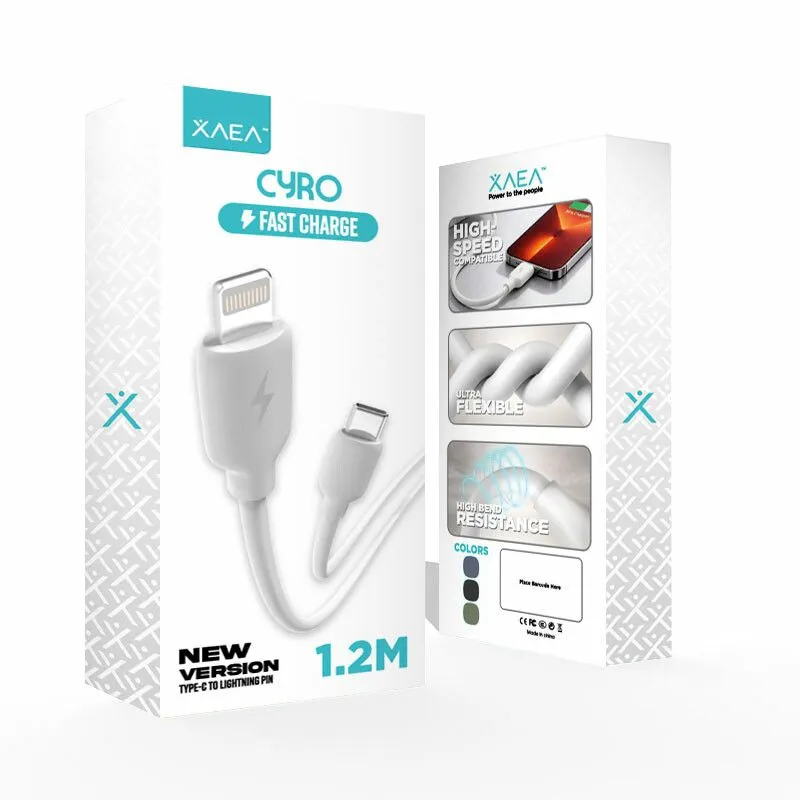 CABLE CYRO TIPO C-LIGHTNING MODX-00JC - XAEA - BLANCO