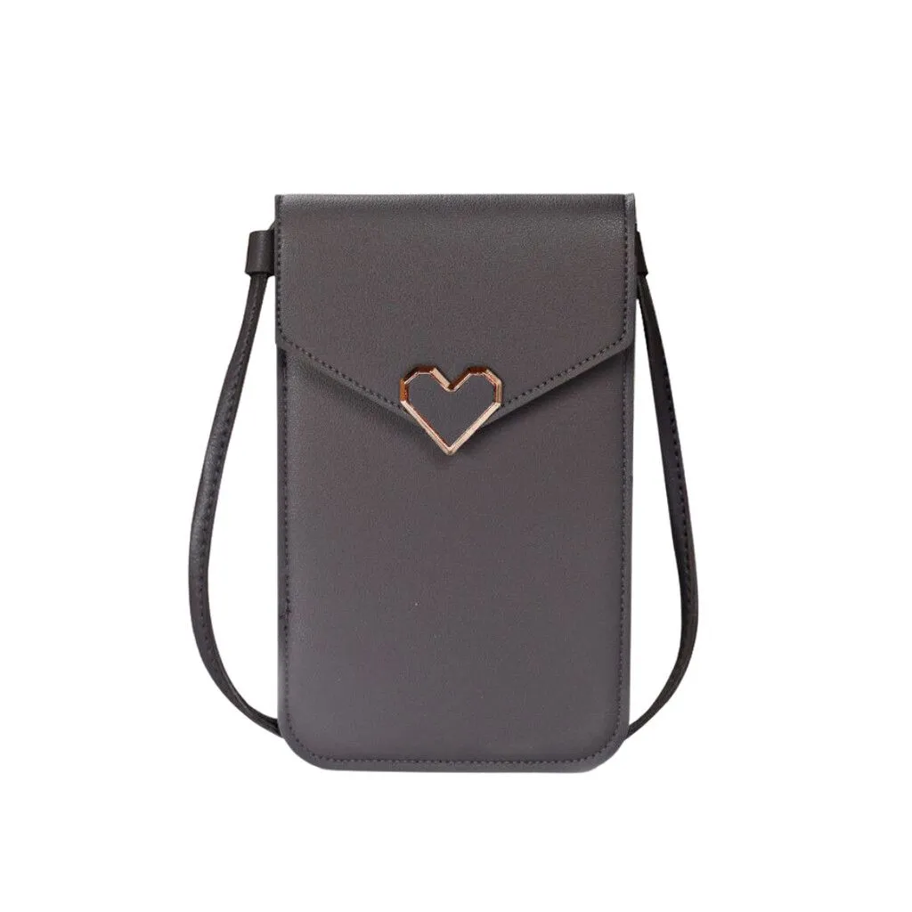 BANDOLERA PORTA CELULAR MODV-00KQ - VARIOS - GRIS