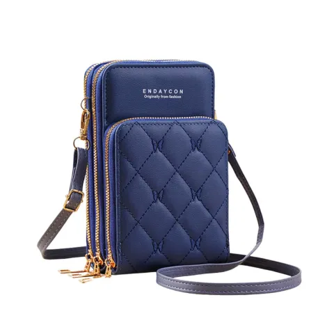 BANDOLERA PORTA CELULAR MODV-00KU - VARIOS - AZUL