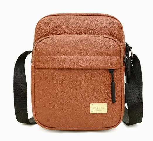BOLSO CUADRADO SIMIL CUERO MODV-00LP - VARIOS - MARRON