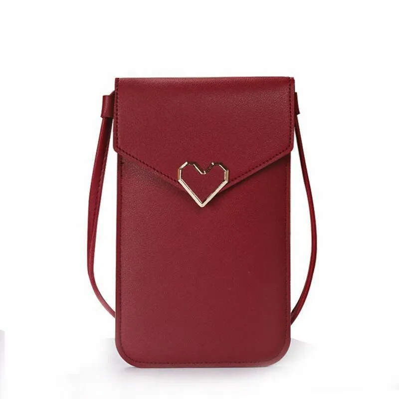 BANDOLERA PORTA CELULAR MODV-00KT - VARIOS - ROJO