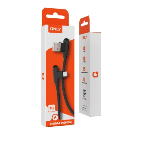 CABLE USB MOD 54 - ELE ONLY - TIPO C - BLANCO