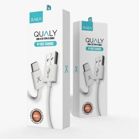 CABLE USB MOD 74 QUALY 4.4 AMP - XAEA - TIPO C - 1 MTS