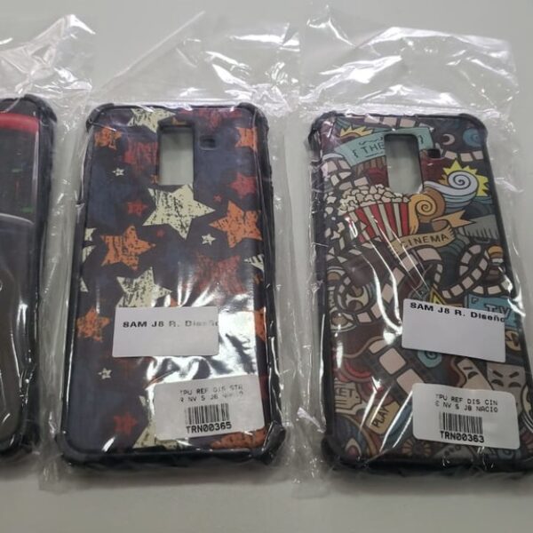 FUNDA TPU DISEÑOS VARIOS J6