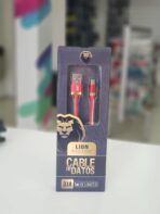 CABLE USB MOD02 - JEAN - V8 - ROJO