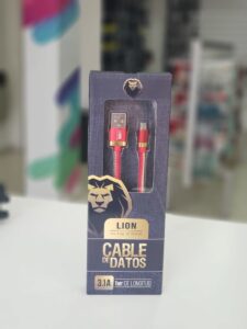 CABLE USB MOD02 - JEAN - V8 - ROJO
