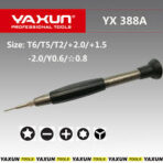 DESTORNILLADOR INDIVIDUAL -YAXUN YX-388 - TORX T3 - Imagen 2