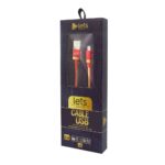 CABLE USB MOD02 - JEAN - V8 - ROJO - Imagen 2
