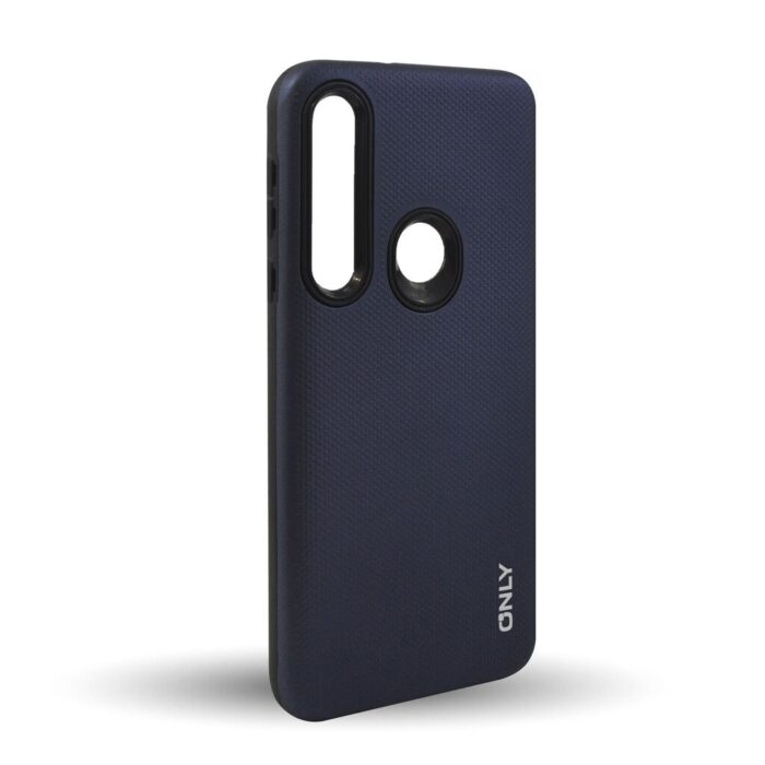 TPU MOTOMO TEXTURA MOD57  MOTO E6 PLAY AZUL PETROLEO