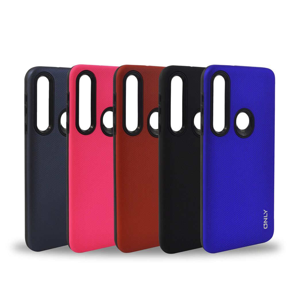 TPU MOTOMO TEXTURA MOD57  MOTO E6 PLAY AZUL PETROLEO TPU MOTOMO TEXTURA MOD57  MOTO E6 PLAY AZUL PETROLEO - Imagen 2