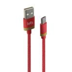 CABLE USB MOD02 - JEAN - V8 - ROJO - Imagen 3