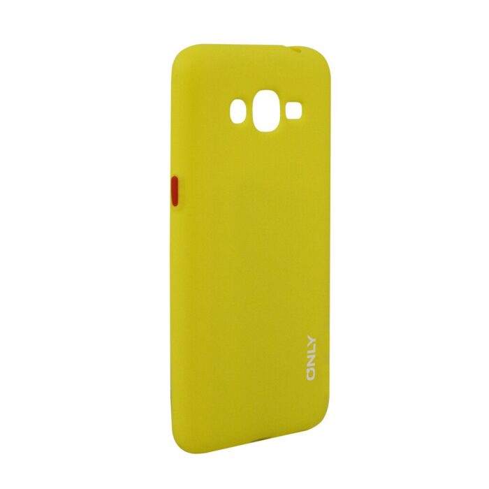 TPU SILICONA COLOR MOD153 - MOTO G9 PLUS - AMARILLO