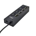 ADAPTADOR HUB USB 4 PUERTOS - NEGRO - Imagen 3