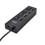 ADAPTADOR HUB USB 4 PUERTOS - NEGRO - Imagen 3