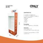 EXHIBIDOR DE PIE ONLY - Imagen 4