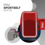 SPORTBELT  MOD 06 - BRAZALETE PORTA CEL 5,5'' - ROJO - Imagen 3