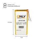 BATERIA DE TABLET 3570140  - 4000mAh  - 7 x 13.5 cm