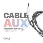 CABLE AUX 3,5 MOD129 - TELADO - BLANCO - Imagen 4