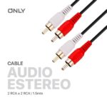 CABLE AUDIO 2RCA/2RCA 1.5M VR - Imagen 4