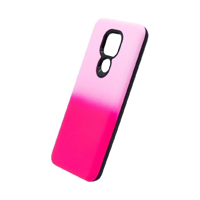 TPU RIGIDO MODBICOLOR MOTO E6 PLAY - ROSA / FUCSIA