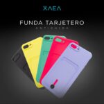 TPU TARJETERO ANTICAIDA SAM A52S - VERDE - Imagen 3