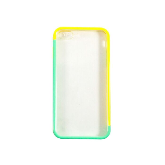 TPU MOD03 2 COL IP 7 PLUS / 8 PLUS - AMARILLO / VERDE - XAEA