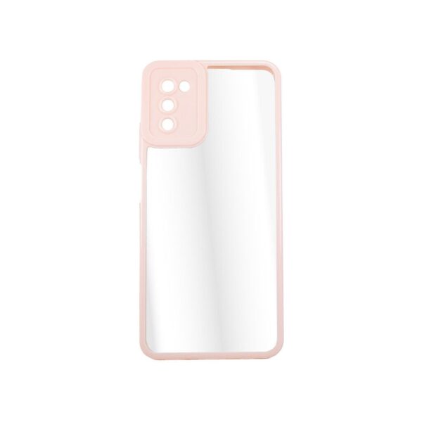 TPU MOD05 TRANSP COL SAM A22 (4G) - ROSA - ONLY