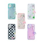 TPU MOD522 GLITTER CHAINS - SAM A14 - ONLY - PINK - Imagen 3
