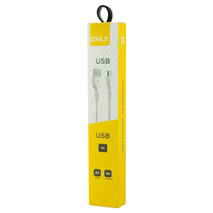 CABLE USB MOD 125 ECO CLASSIC - ONLY - TC - BLANCO