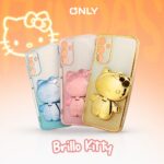 TPU MOD556 BRILLO KITTY - SAM A13 4G - ONLY - CELESTE - Imagen 4